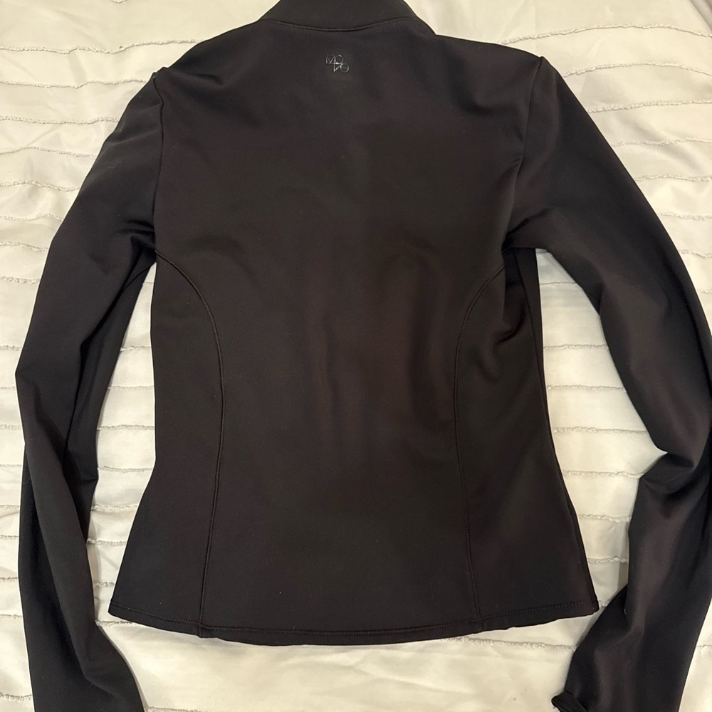 H&M Women's Black Full-Zip Active Jacket Athletic NWOT SMALL - Picture 2 of 7